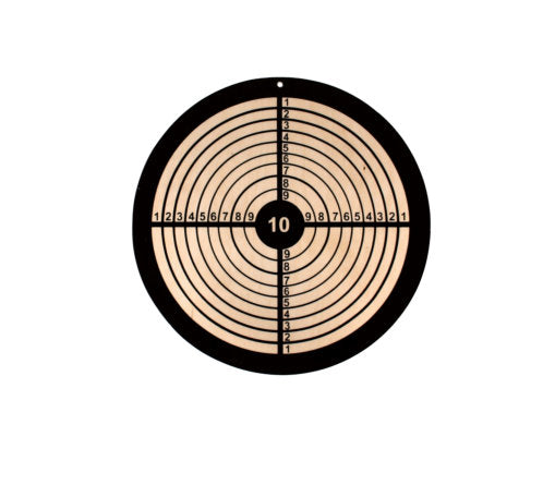 Holz-Zielscheibe rund